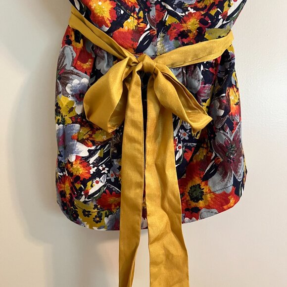 Floral Vintage Corset Top - Picture 2 of 3